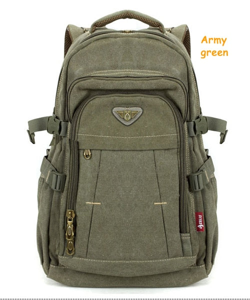 Military Backpack Heavy Duty Vintage Bag