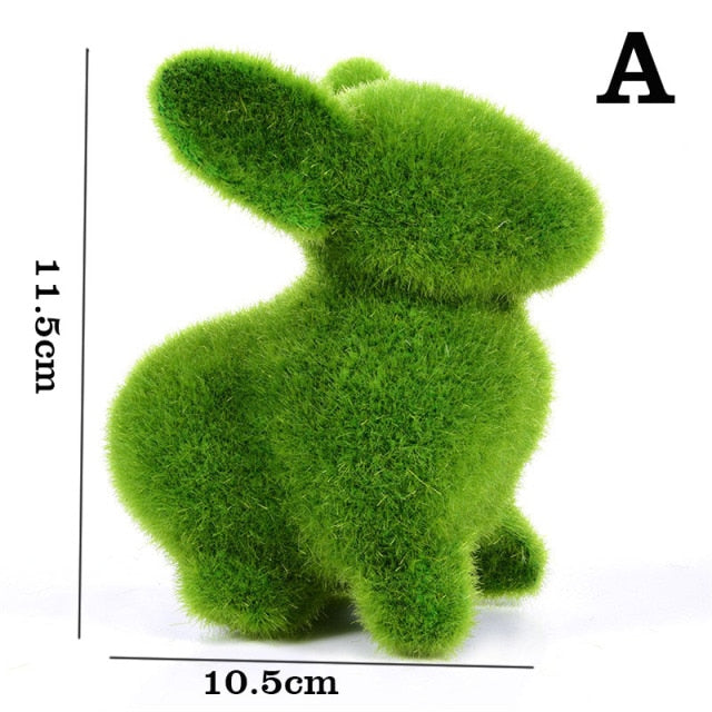 Artificial Turf Grass Animal Easter Rabbit