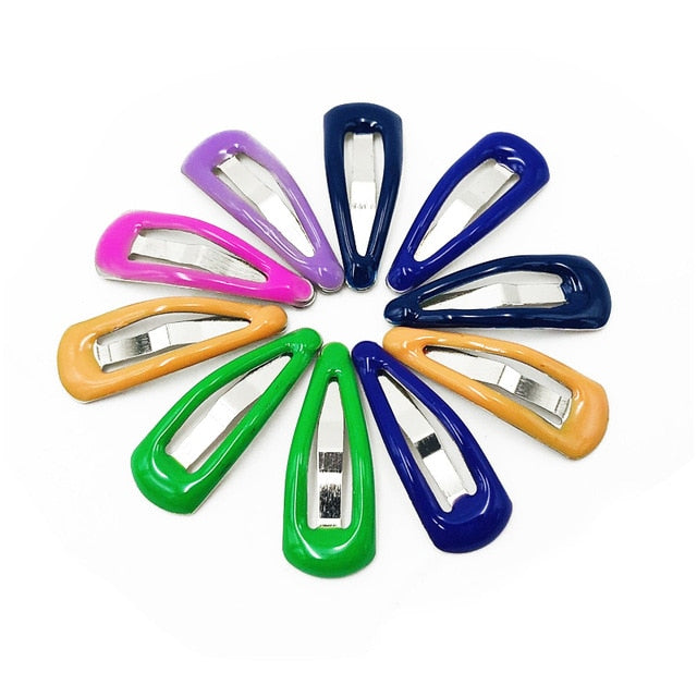10pcs Bone Heart Star Dog Hairpin Clips