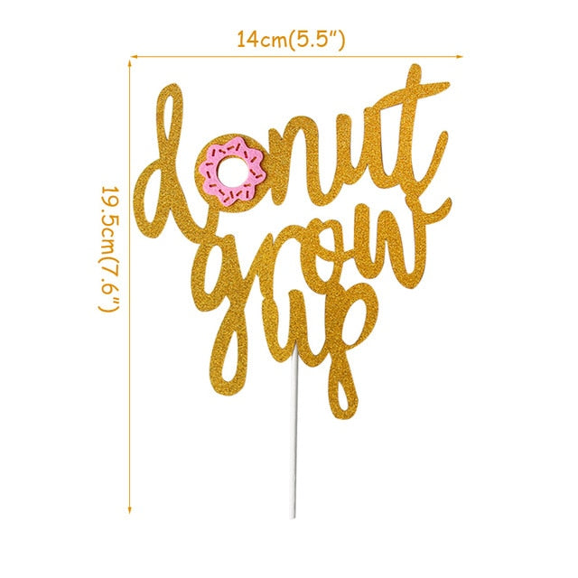 Baby Birthday Decor Donut Theme Party