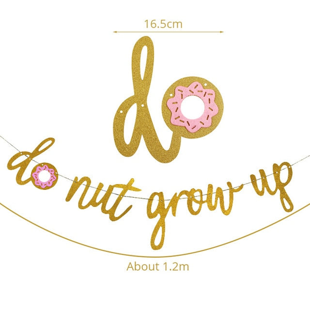 Baby Birthday Decor Donut Theme Party