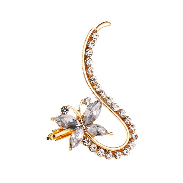Bohemian Crystal Ear Wrap Earring