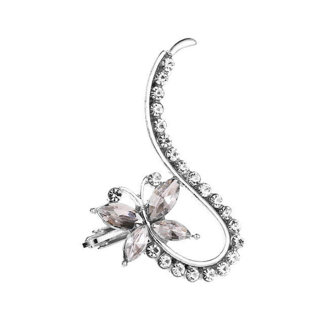 Bohemian Crystal Ear Wrap Earring