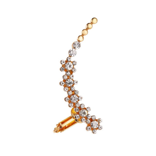Bohemian Crystal Ear Wrap Earring