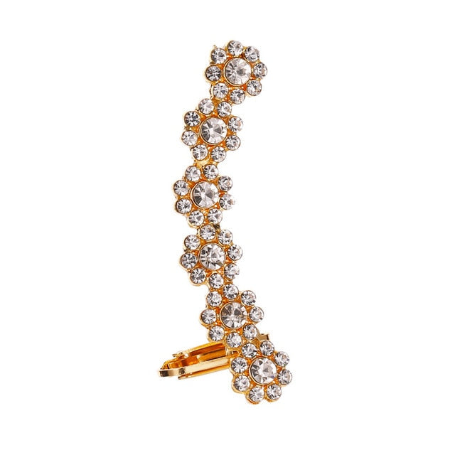 Bohemian Crystal Ear Wrap Earring