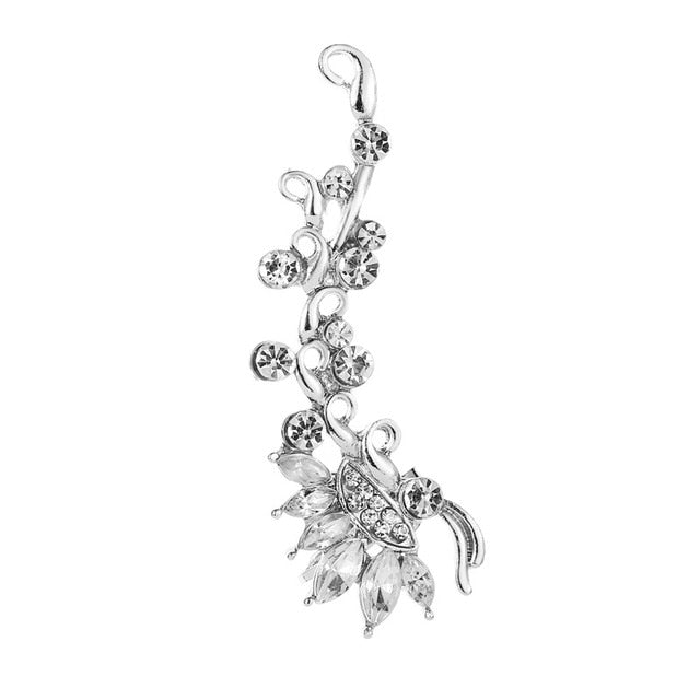 Bohemian Crystal Ear Wrap Earring