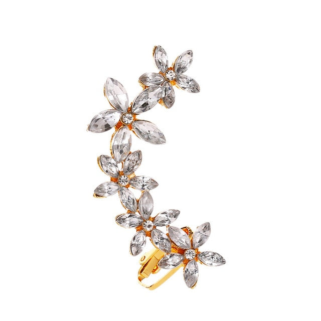 Bohemian Crystal Ear Wrap Earring