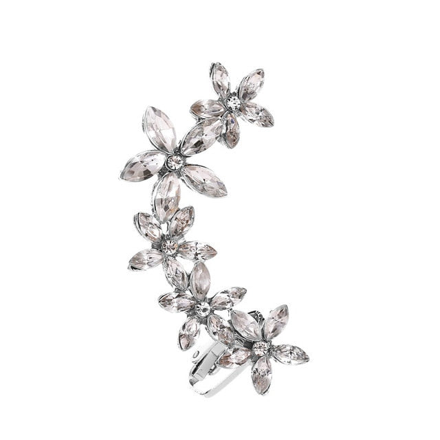 Bohemian Crystal Ear Wrap Earring