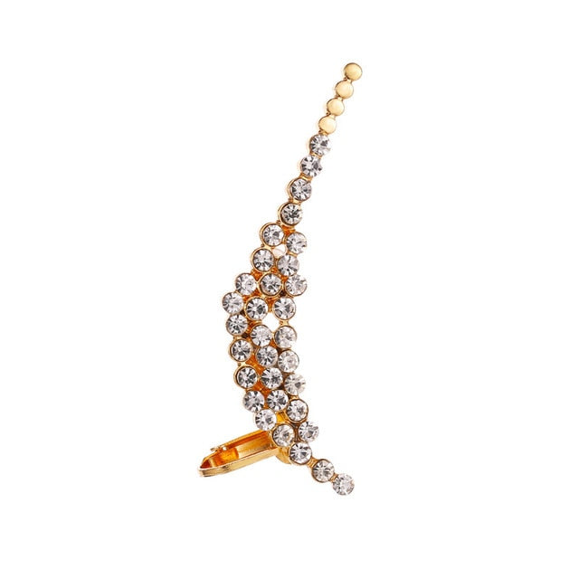 Bohemian Crystal Ear Wrap Earring