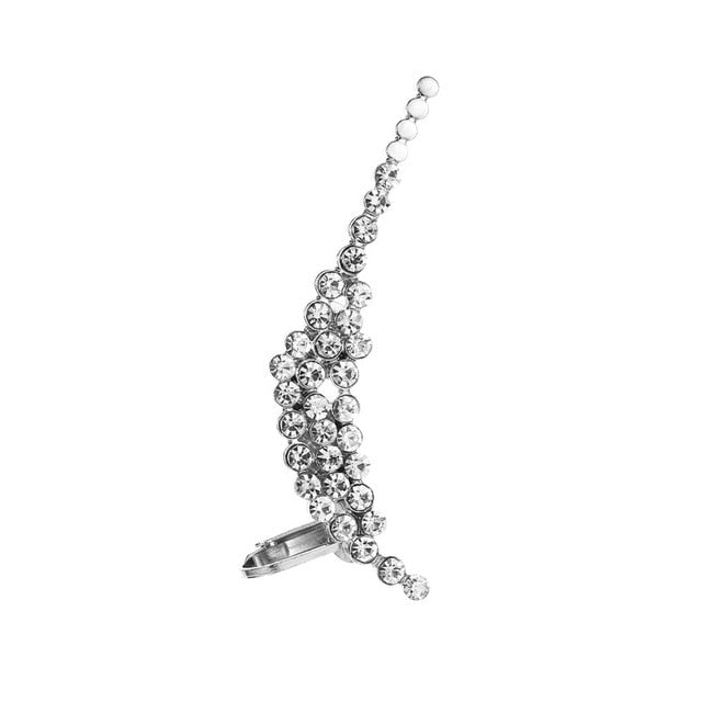 Bohemian Crystal Ear Wrap Earring