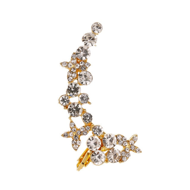 Bohemian Crystal Ear Wrap Earring