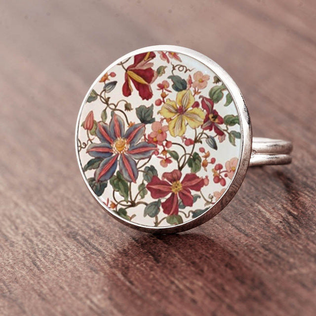Vintage Buddhism Mandala Ring