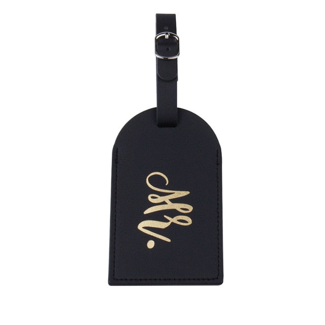 Mr Mrs Luggage Tag Passport Covers Wallet