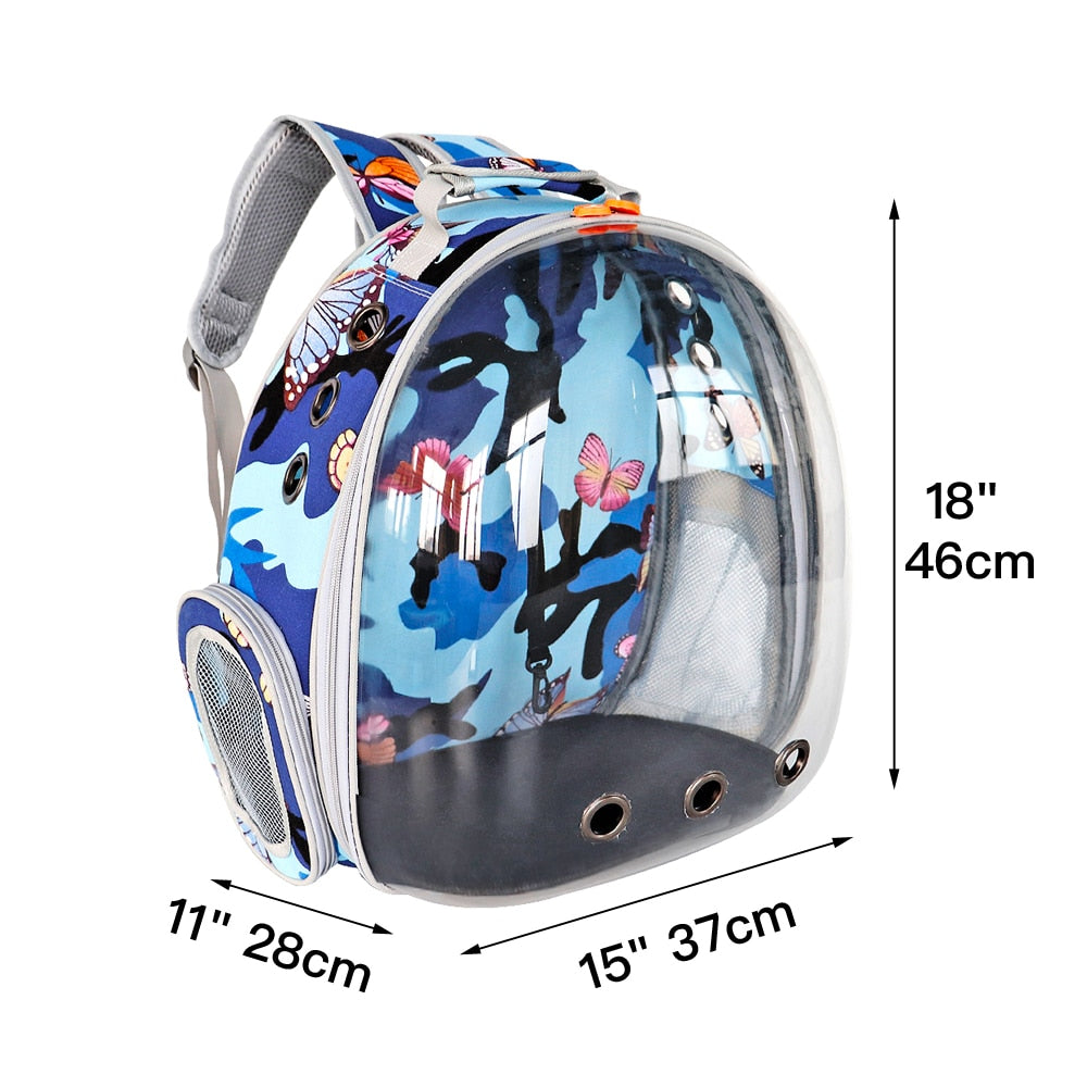 Dog Cat Carrier Space Travel Bag