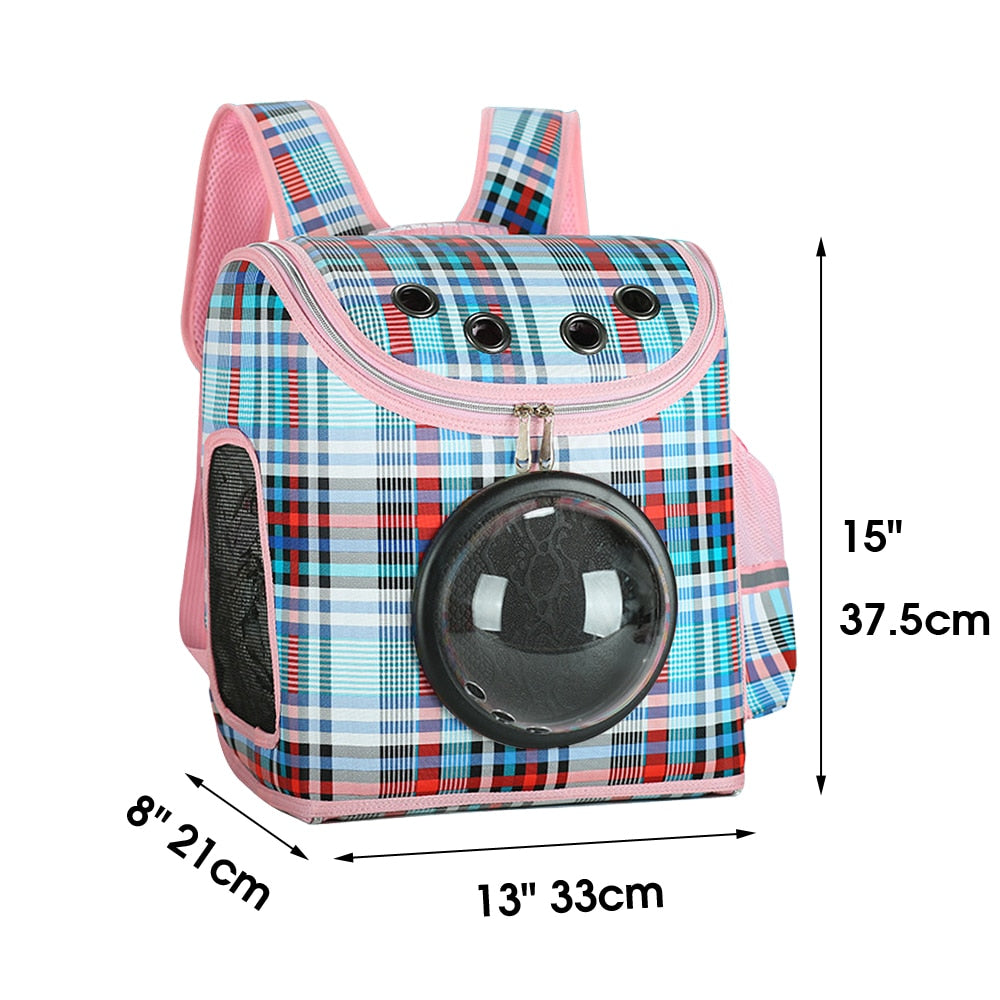 Dog Cat Carrier Space Travel Bag