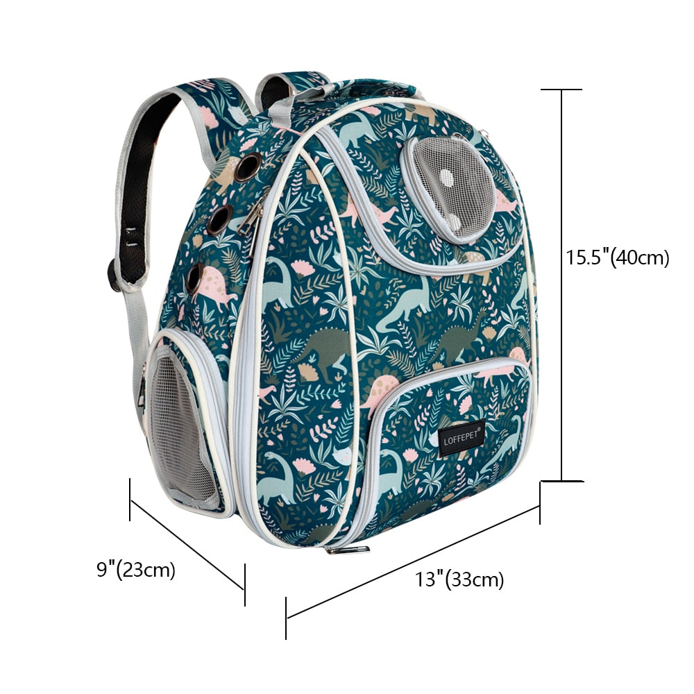 Dog Cat Carrier Space Travel Bag