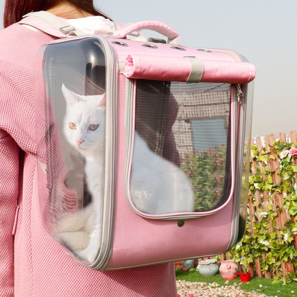 Dog Cat Carrier Space Travel Bag