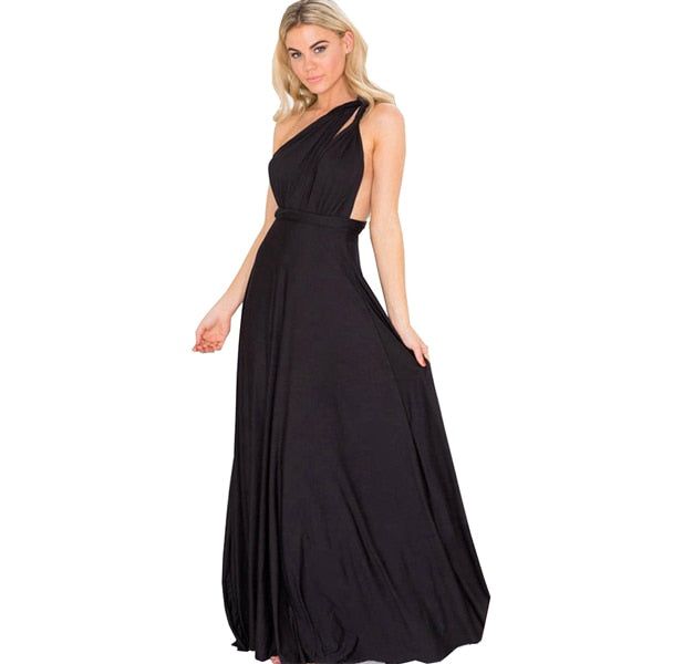 Long Lycra Bridesmaid Wedding Dress Gowns