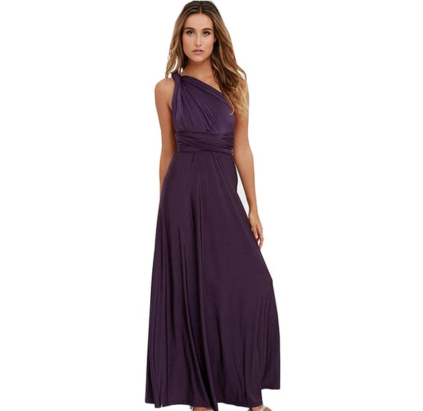 Long Lycra Bridesmaid Wedding Dress Gowns