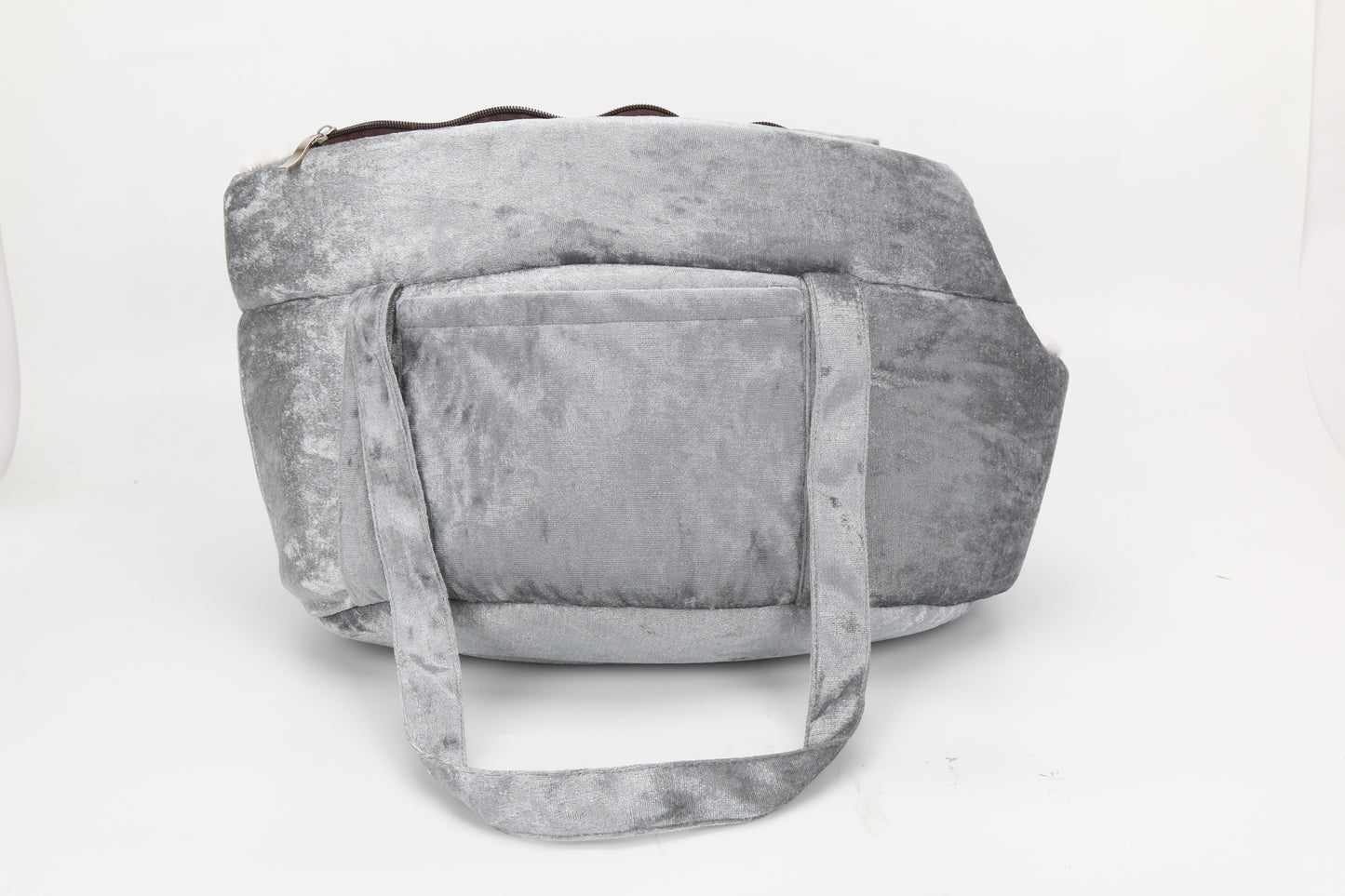 2 in 1 Winter Warm Velvet Pet Carrier Bed Backpack Handbag
