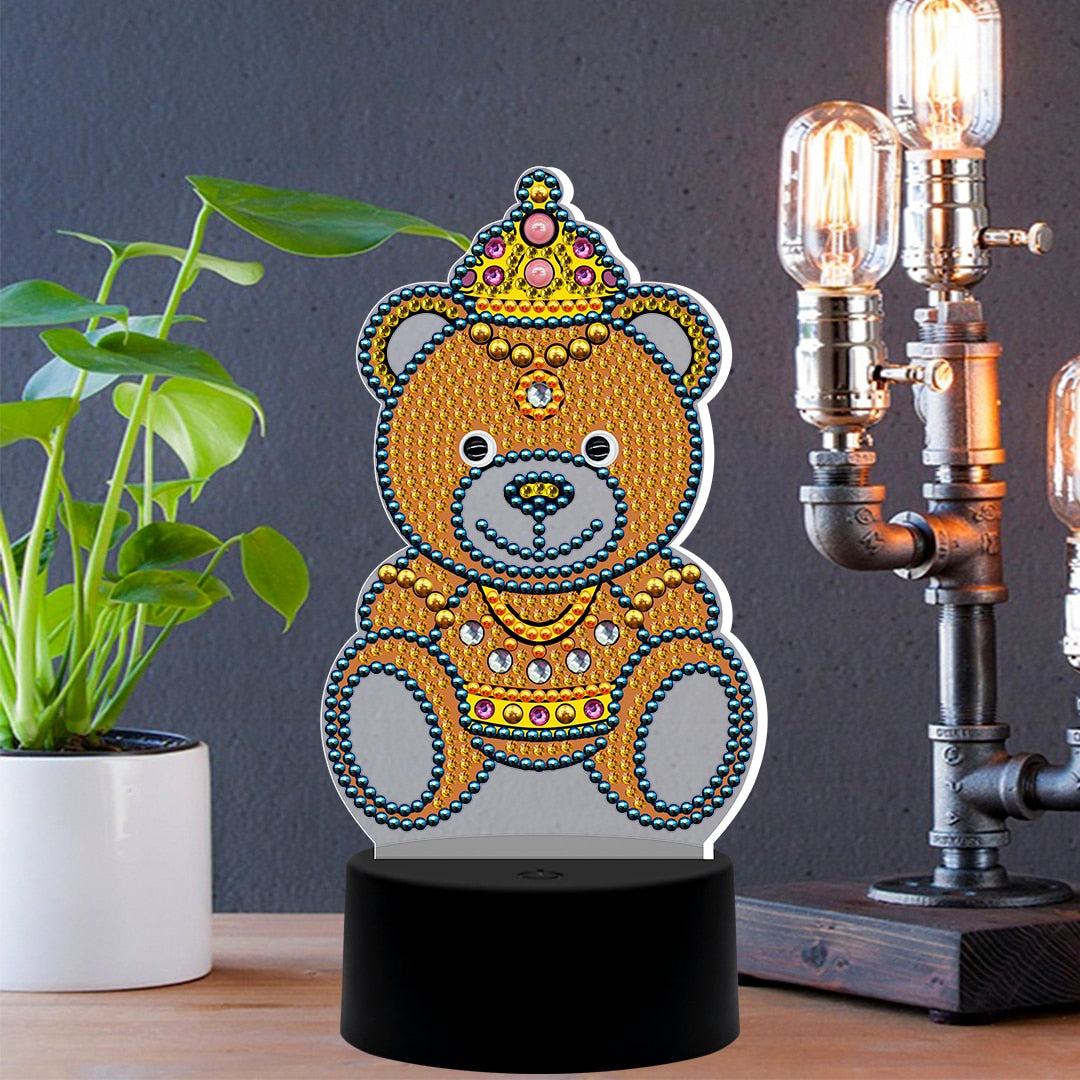 5D Diamond Mosaic Embroidery Lamp