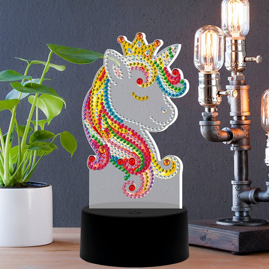 5D Diamond Mosaic Embroidery Lamp
