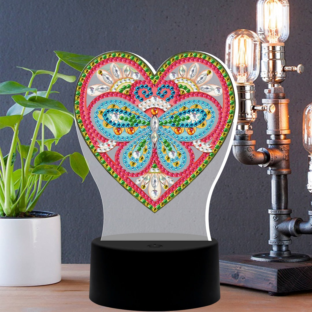 5D Diamond Mosaic Embroidery Lamp