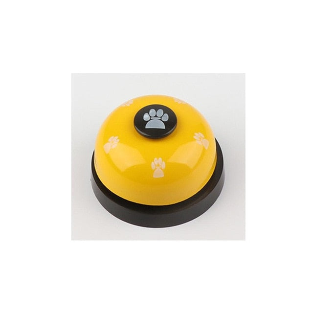 Pet Dog Cat Training Bell Button Toy