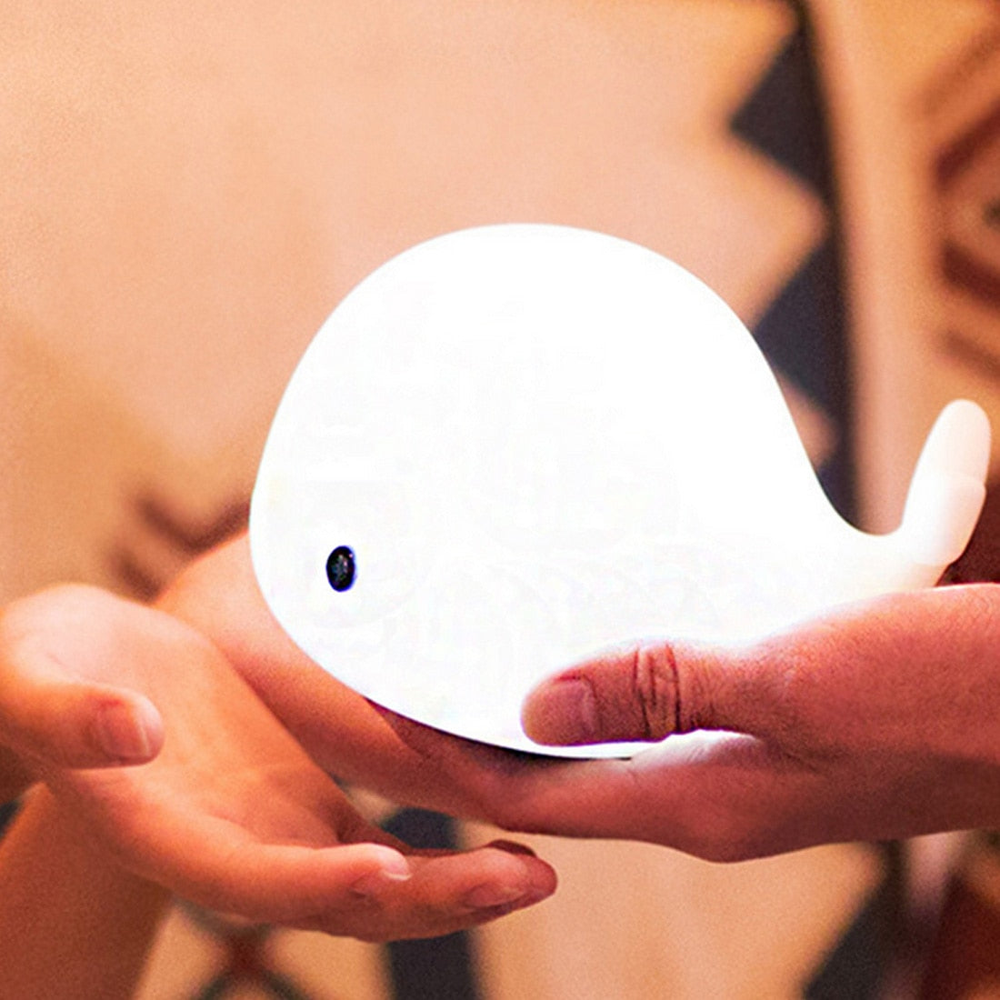 Whale Cartoon LED Night Light Lamp Home Decor Gift