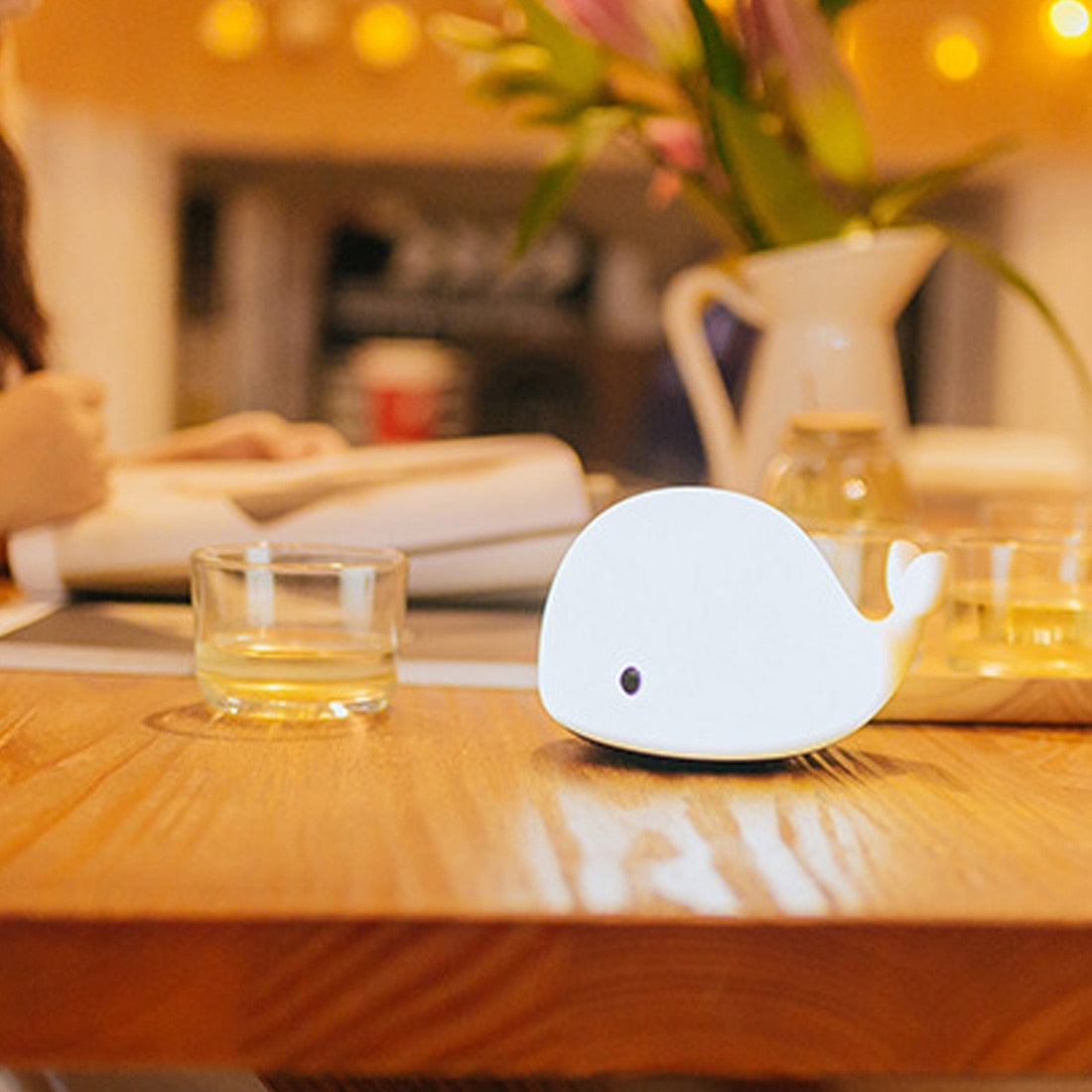 Whale Cartoon LED Night Light Lamp Home Decor Gift