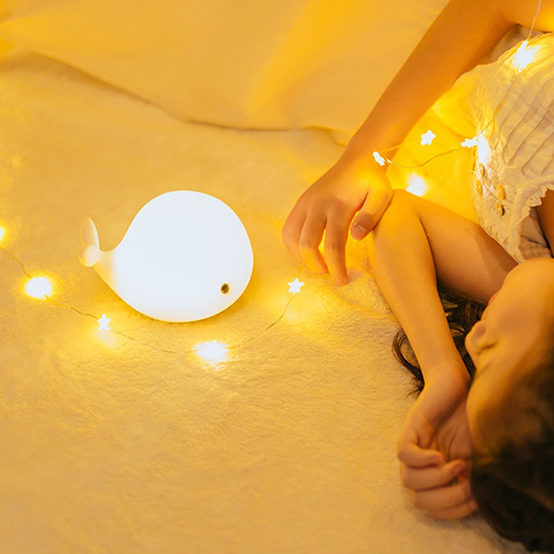 Whale Cartoon LED Night Light Lamp Home Decor Gift