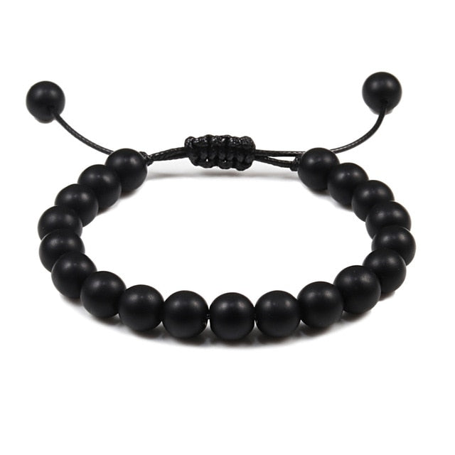 8 mm Tiger Eye Stone Beads Bracelet