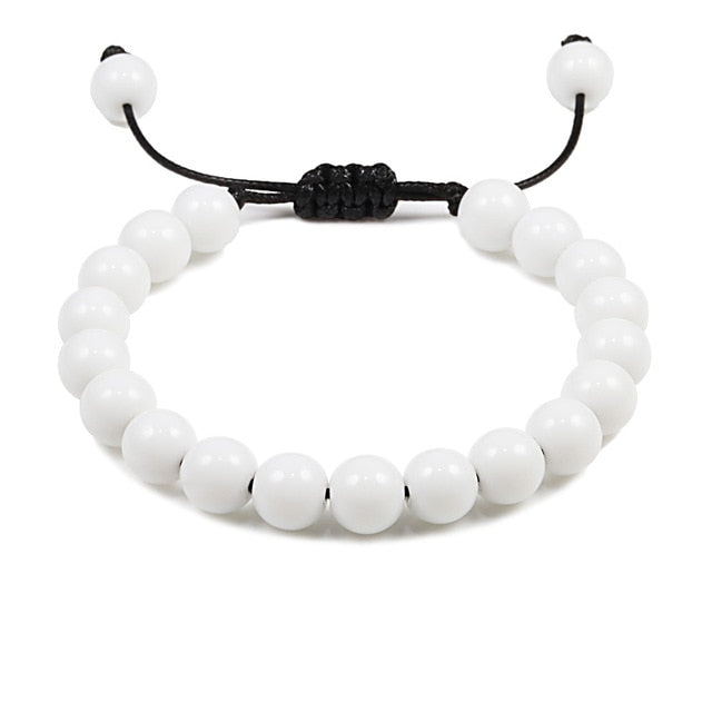 8 mm Tiger Eye Stone Beads Bracelet
