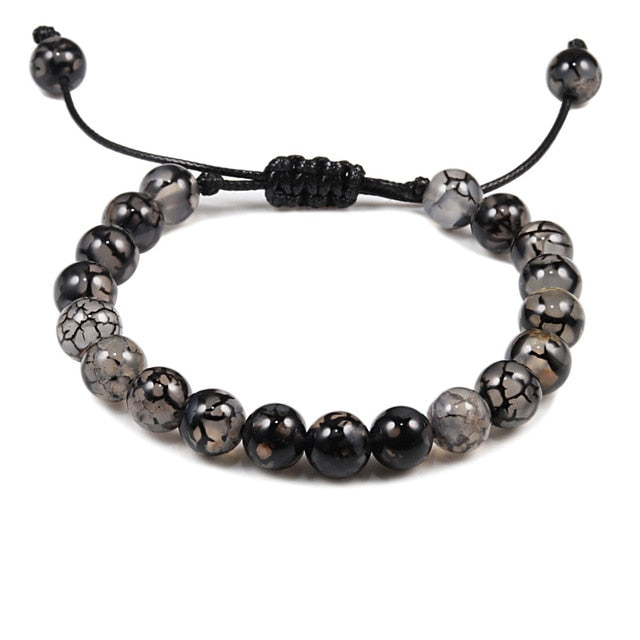 8 mm Tiger Eye Stone Beads Bracelet