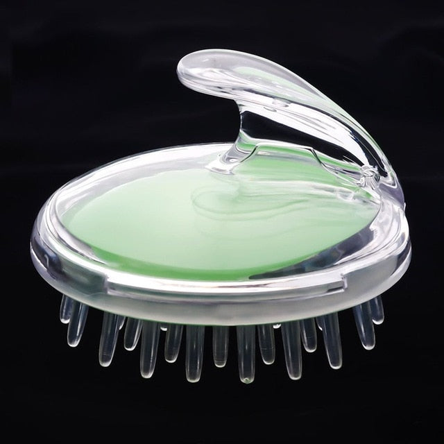 Silicone Head Scalp Shampoo Massager