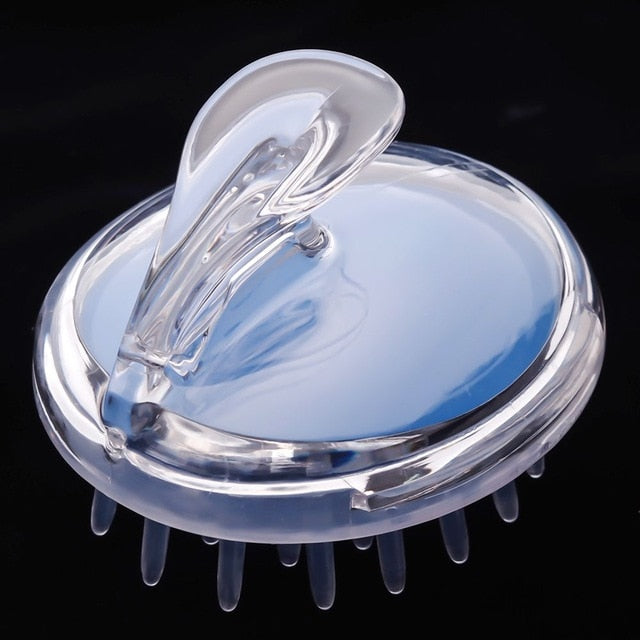 Silicone Head Scalp Shampoo Massager