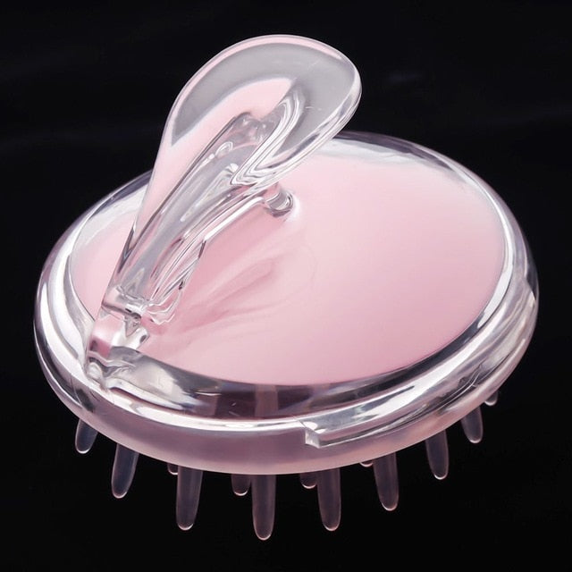 Silicone Head Scalp Shampoo Massager