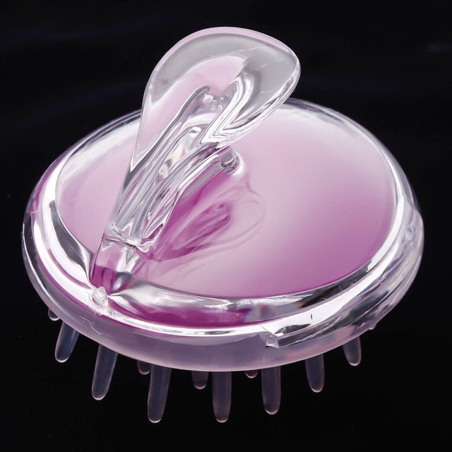 Silicone Head Scalp Shampoo Massager