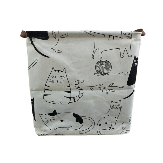 Letters and Shapes Toys Basket Organizer