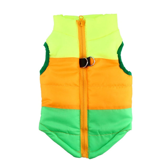 Warm Waterproof Winter Vest Small Pet Clothing