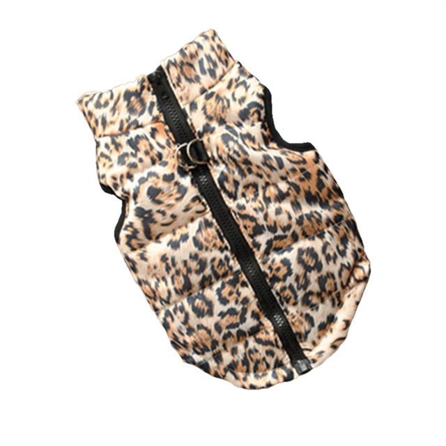 Warm Waterproof Winter Vest Small Pet Clothing