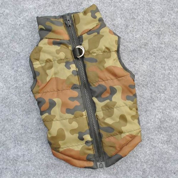 Warm Waterproof Winter Vest Small Pet Clothing