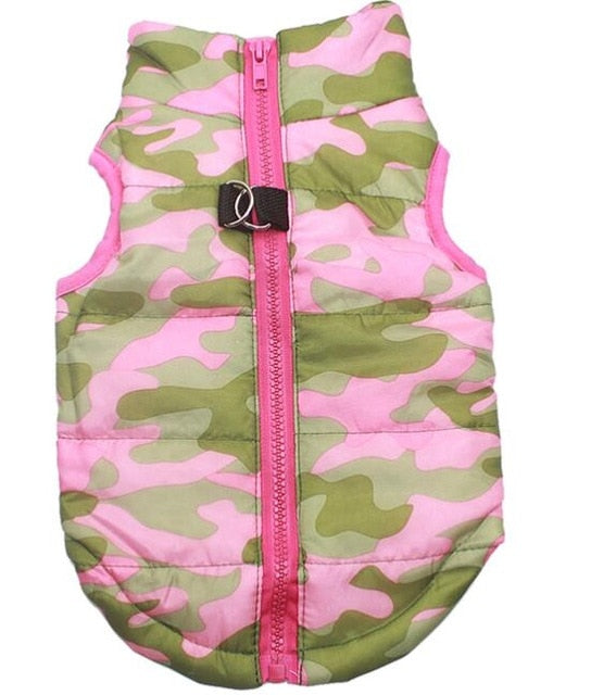 Warm Waterproof Winter Vest Small Pet Clothing