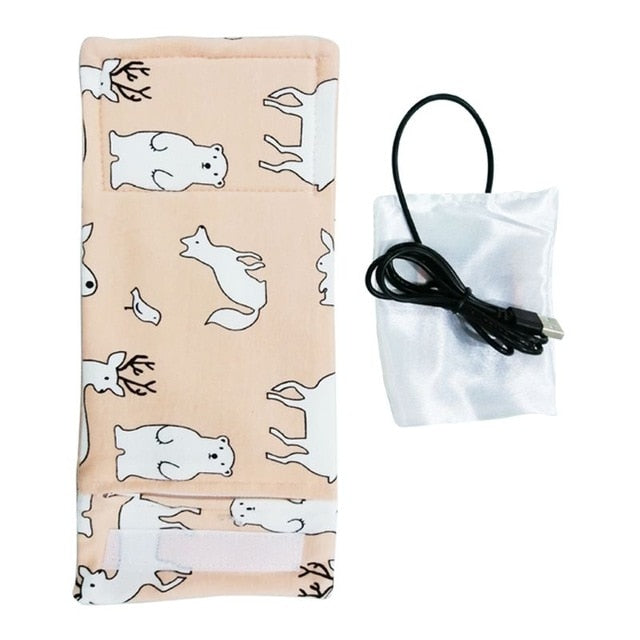 USB Milk Warmer Insulated Bag