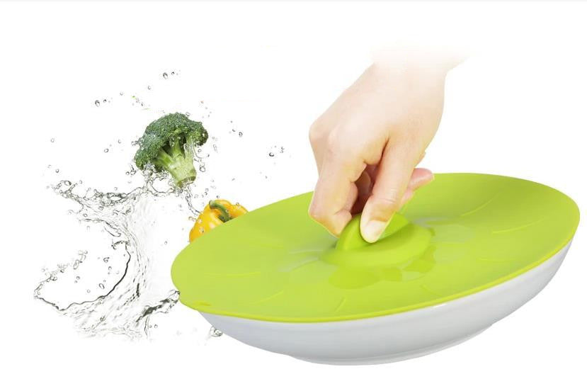 5pc Silicone Microwave Bowl Cover Food Lid Cover