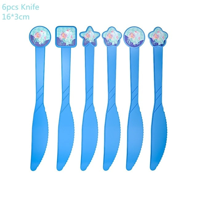 Mermaid Party Supplies Balloon Banner Decor