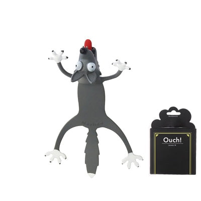 Creative and Cute Cartoon 3D Bookmark