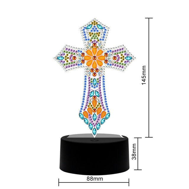 5D Diamond Mosaic Embroidery Lamp