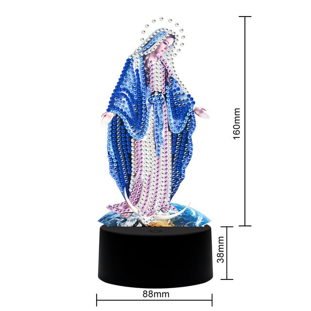 5D Diamond Mosaic Embroidery Lamp