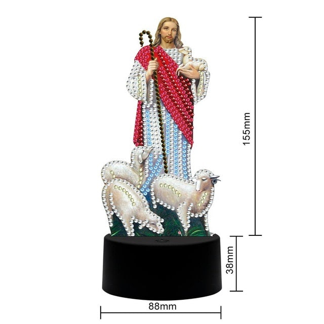 5D Diamond Mosaic Embroidery Lamp